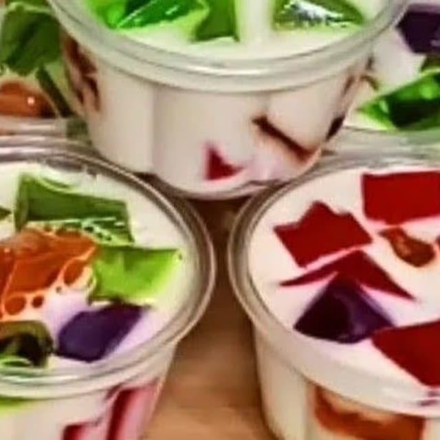 Gelatin.