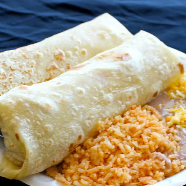 Combo#7 Two Beef Burritos.