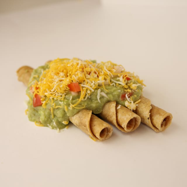 Combo#16 3 Rolled Tacos.